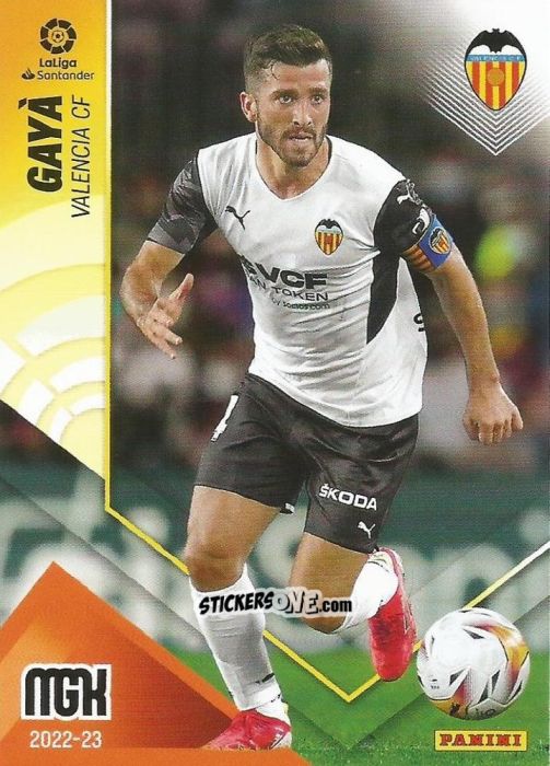 Cromo Gayá - Liga 2022-2023. Megacracks n. 324 - Panini