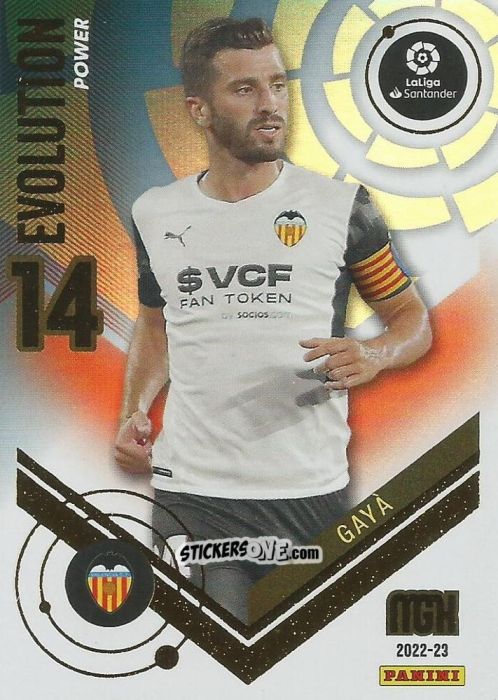 Cromo Gayá - Liga 2022-2023. Megacracks n. P387 - Panini