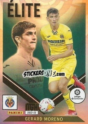 Sticker Gerard Moreno - Liga 2022-2023. Megacracks n. 5 - Panini