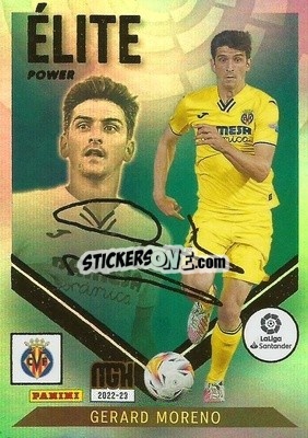 Sticker Gerard Moreno - Liga 2022-2023. Megacracks - Panini