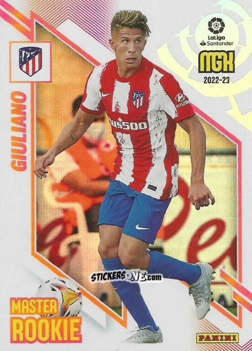 Sticker Giuliano - Liga 2022-2023. Megacracks n. 414 - Panini
