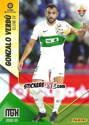 Sticker Gonzalo Verdú - Liga 2022-2023. Megacracks n. 142 - Panini