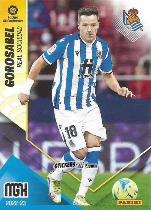 Figurina Gorosabel - Liga 2022-2023. Megacracks n. 284 - Panini
