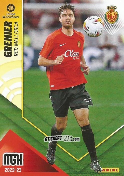 Sticker Grenier - Liga 2022-2023. Megacracks n. 234 - Panini