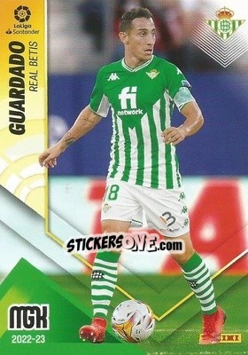 Sticker Guardado - Liga 2022-2023. Megacracks n. 93 - Panini