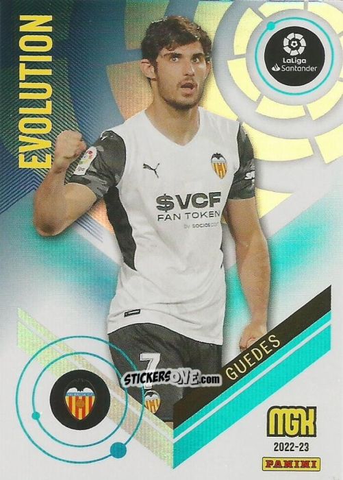 Figurina Guedes - Liga 2022-2023. Megacracks n. 389 - Panini