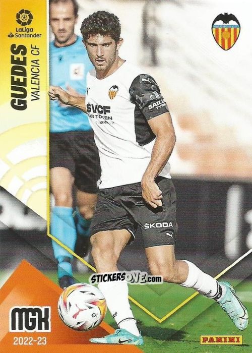 Figurina Guedes - Liga 2022-2023. Megacracks n. 330 - Panini