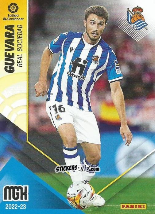 Figurina Guevara - Liga 2022-2023. Megacracks n. 292 - Panini