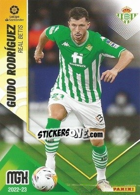 Sticker Guido Rodríguez - Liga 2022-2023. Megacracks n. 91 - Panini
