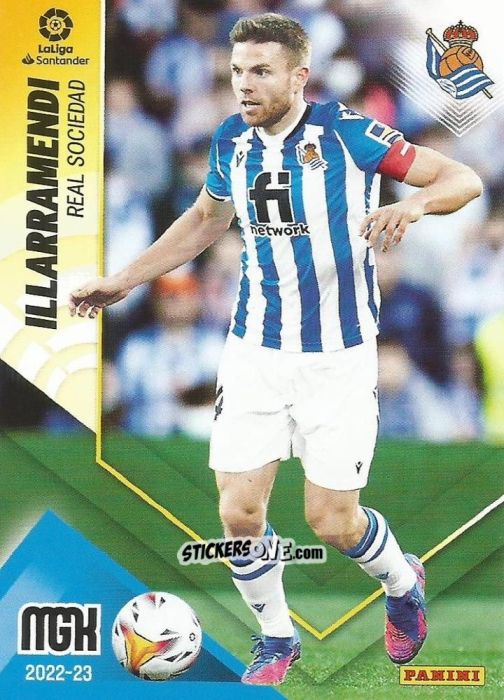 Figurina Illarramendi - Liga 2022-2023. Megacracks n. 291 - Panini