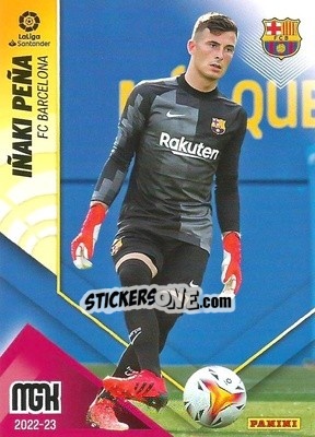 Sticker Iñaki Peña - Liga 2022-2023. Megacracks n. 66 - Panini