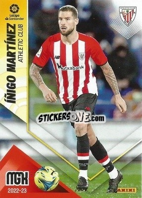 Sticker Iñigo Martínez - Liga 2022-2023. Megacracks n. 32 - Panini