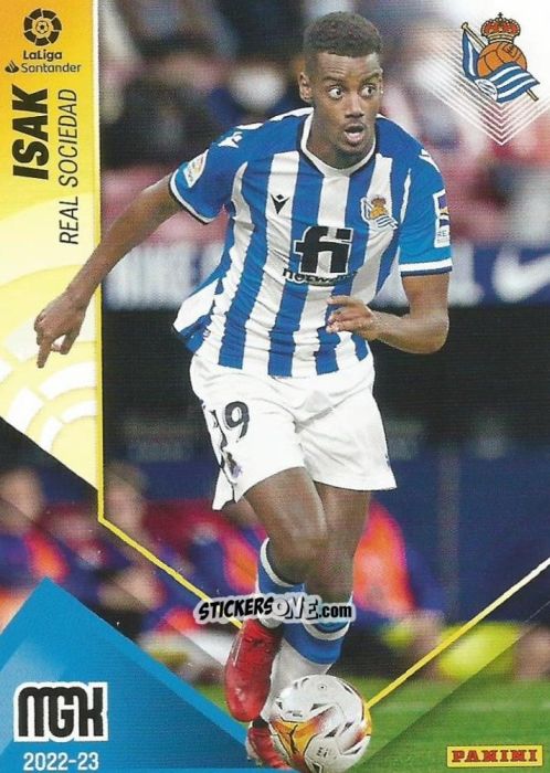 Figurina Isak - Liga 2022-2023. Megacracks n. 297 - Panini