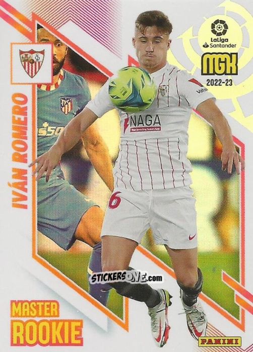 Sticker Iván Romero - Liga 2022-2023. Megacracks n. 416 - Panini