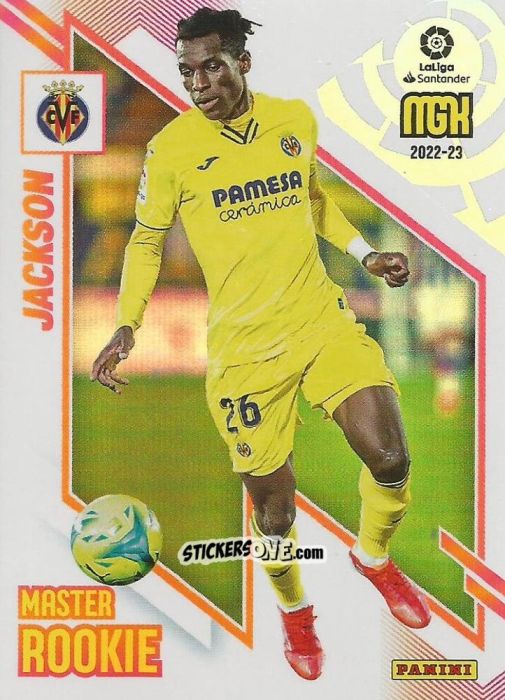 Sticker Jackson - Liga 2022-2023. Megacracks n. 417 - Panini