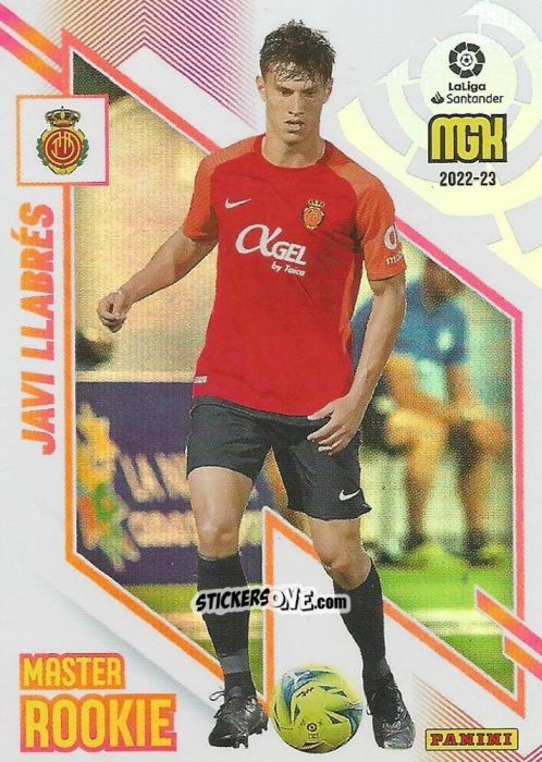 Sticker Javi Llabres - Liga 2022-2023. Megacracks n. 418 - Panini