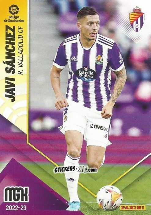 Figurina Javi Sánchez - Liga 2022-2023. Megacracks n. 339 - Panini
