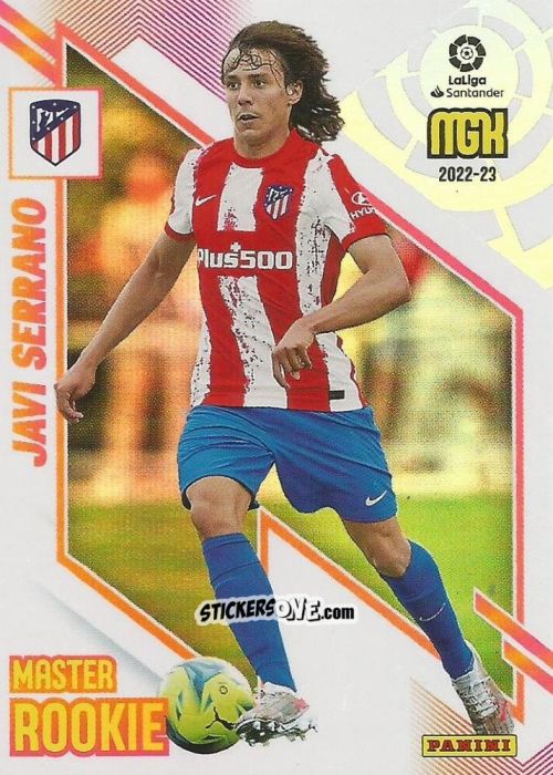 Sticker Javi Serrano - Liga 2022-2023. Megacracks n. 419 - Panini