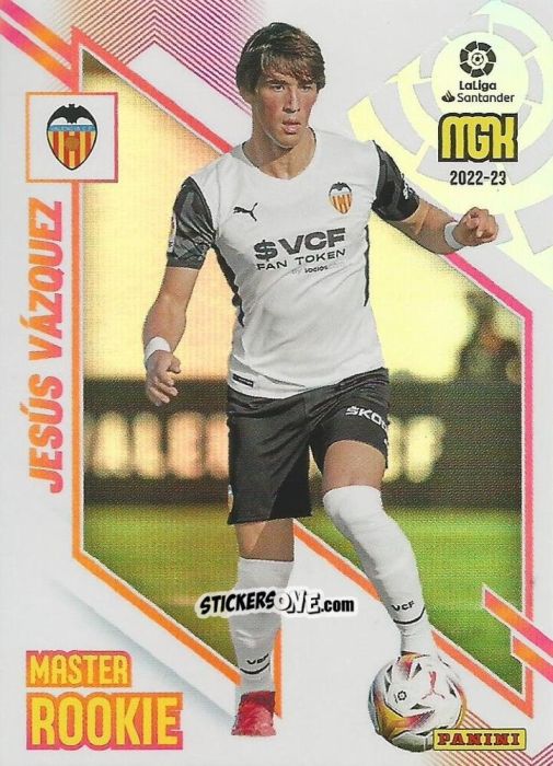Sticker Jesús Vázquez - Liga 2022-2023. Megacracks n. 420 - Panini