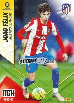 Cromo Joao Félix - Liga 2022-2023. Megacracks - Panini