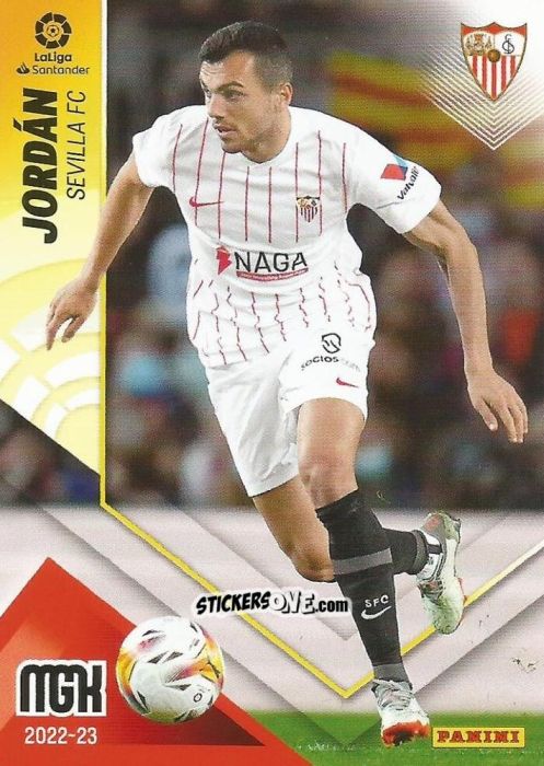 Sticker Jordán - Liga 2022-2023. Megacracks n. 307 - Panini