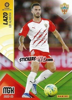 Sticker José Lazo - Liga 2022-2023. Megacracks - Panini