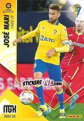 Sticker José Mari - Liga 2022-2023. Megacracks n. 109 - Panini