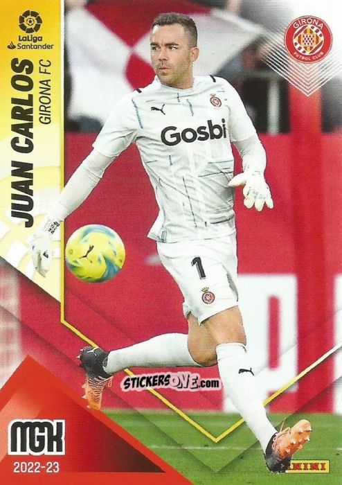 Cromo Juan Carlos - Liga 2022-2023. Megacracks n. 191 - Panini