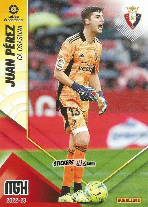 Sticker Juan Pérez - Liga 2022-2023. Megacracks n. 246 - Panini