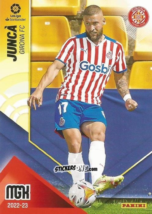 Sticker Junca - Liga 2022-2023. Megacracks n. 198 - Panini