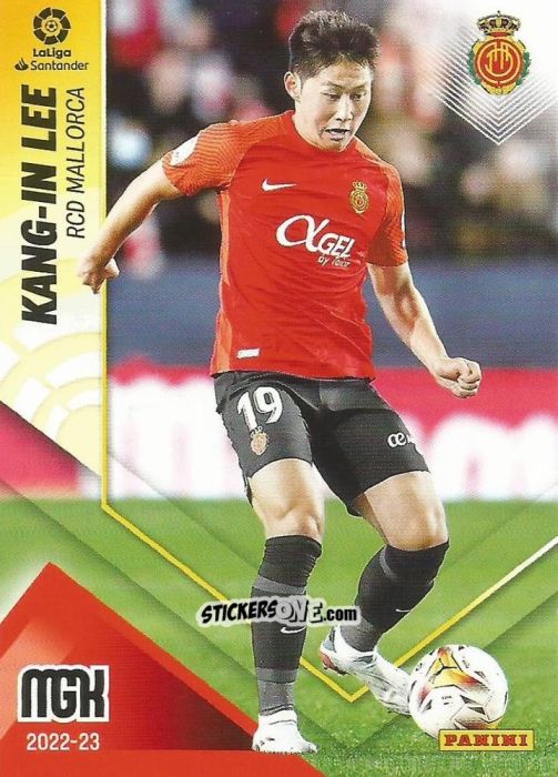 Figurina Kang-in Lee - Liga 2022-2023. Megacracks n. 239 - Panini