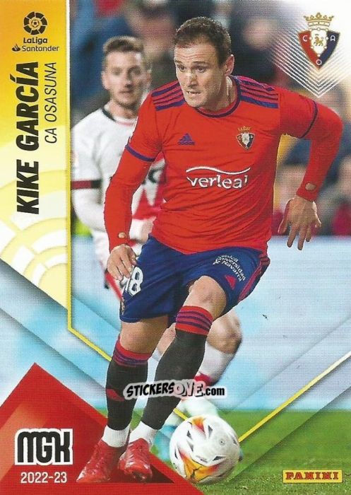 Cromo Kike García - Liga 2022-2023. Megacracks n. 260 - Panini