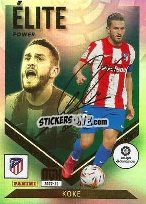 Sticker Koke - Liga 2022-2023. Megacracks n. P7 - Panini