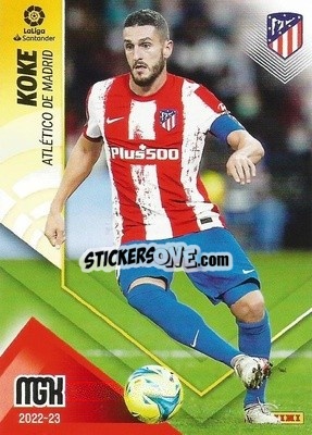 Sticker Koke - Liga 2022-2023. Megacracks n. 54 - Panini