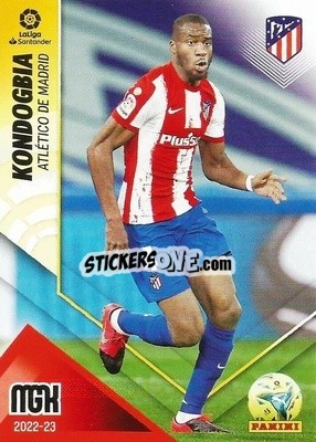 Sticker Kondogbia - Liga 2022-2023. Megacracks - Panini