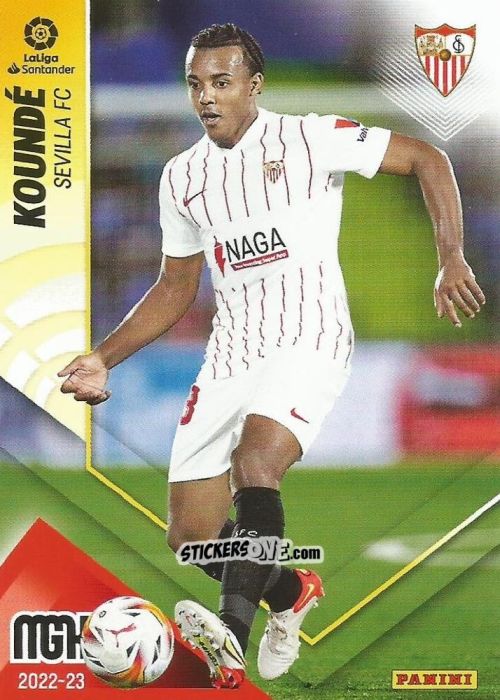 Cromo Koundé - Liga 2022-2023. Megacracks n. 303 - Panini