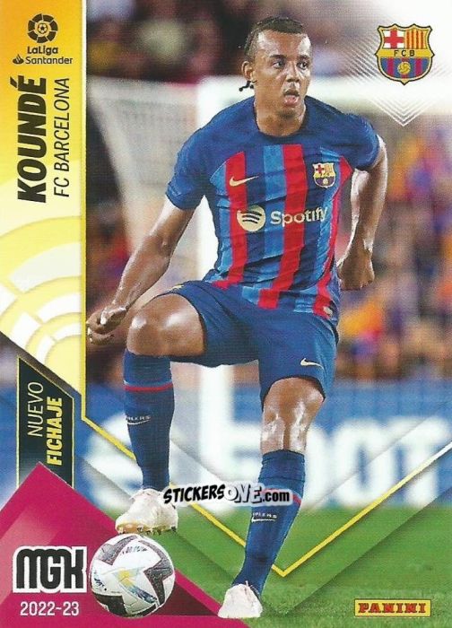 Cromo Koundé - Liga 2022-2023. Megacracks n. 461 - Panini