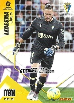 Sticker Ledesma - Liga 2022-2023. Megacracks n. 101 - Panini