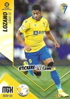 Sticker Lozano - Liga 2022-2023. Megacracks n. 114 - Panini