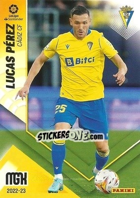 Sticker Lucas Pérez - Liga 2022-2023. Megacracks n. 117 - Panini