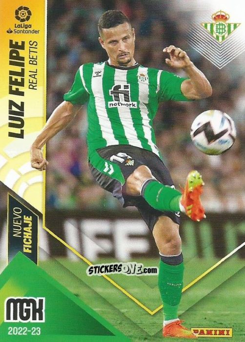 Figurina Luiz Felipe - Liga 2022-2023. Megacracks n. 450 - Panini