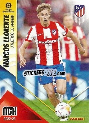 Sticker Marcos Llorente - Liga 2022-2023. Megacracks n. 55 - Panini