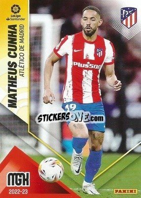 Sticker Matheus Cunha - Liga 2022-2023. Megacracks - Panini
