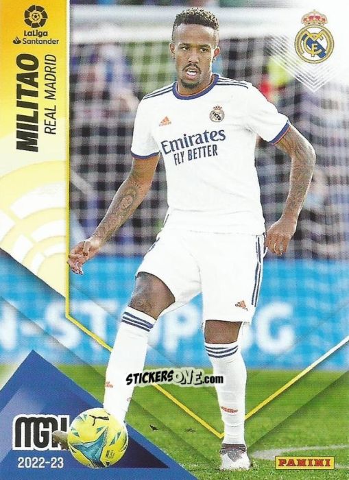 Cromo Militao - Liga 2022-2023. Megacracks n. 212 - Panini