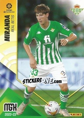 Sticker Miranda - Liga 2022-2023. Megacracks n. 89 - Panini