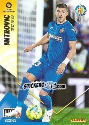 Sticker Mitrovic - Liga 2022-2023. Megacracks n. 177 - Panini