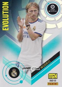 Figurina Modrić - Liga 2022-2023. Megacracks n. 395 - Panini