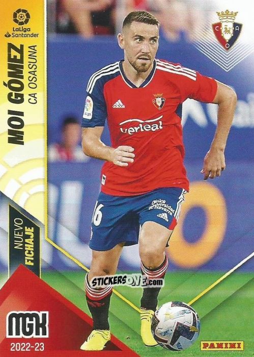 Sticker Moi Gómez - Liga 2022-2023. Megacracks n. 447 - Panini