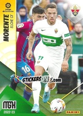 Sticker Morente - Liga 2022-2023. Megacracks n. 149 - Panini