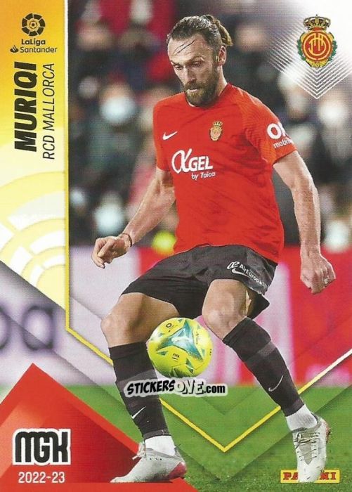 Figurina Muriqi - Liga 2022-2023. Megacracks n. 243 - Panini